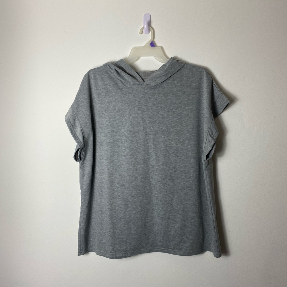 Gray Women's Hooded Top